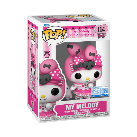 My Melody 50th Anniversary Funko Pop Vinyl Figure 114