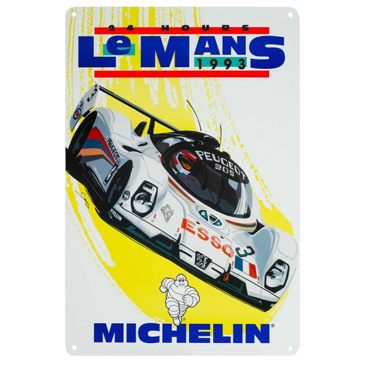 Michelin Le Mans Tin Poster (40cm x 30cm)