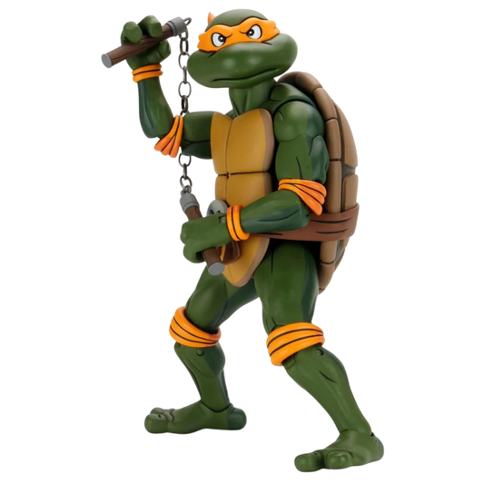 NECA (Teenage Mutant Ninja Turtles) Action Figure Michelangelo is a Party Animal VHS 18 cm