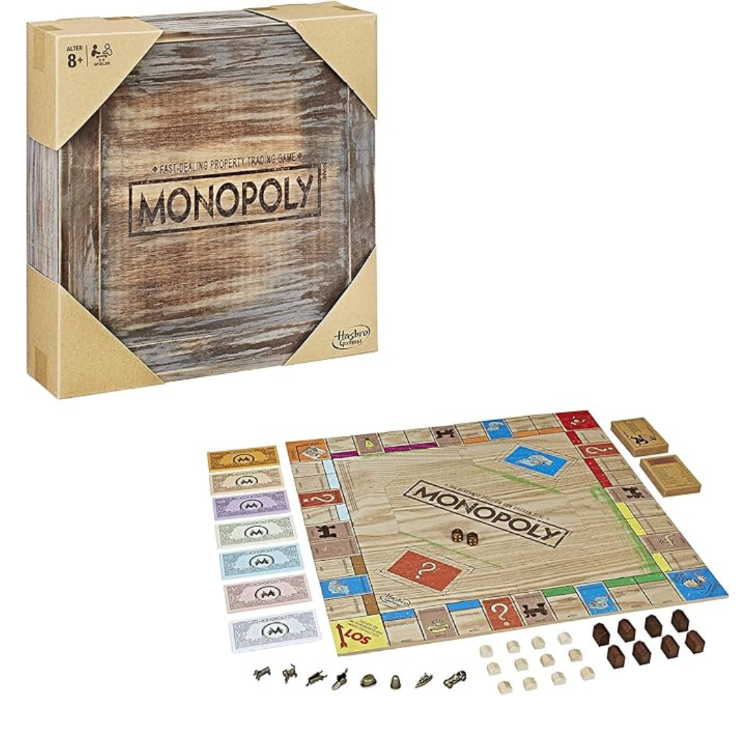 Monopoly (Vintage Wooden Edition)