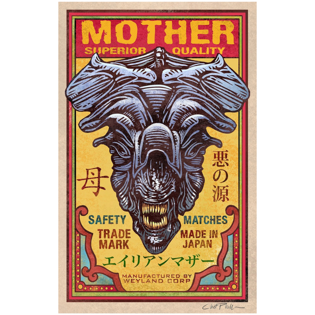 Alien Queen (Aliens) Tin Poster (20x30cm)