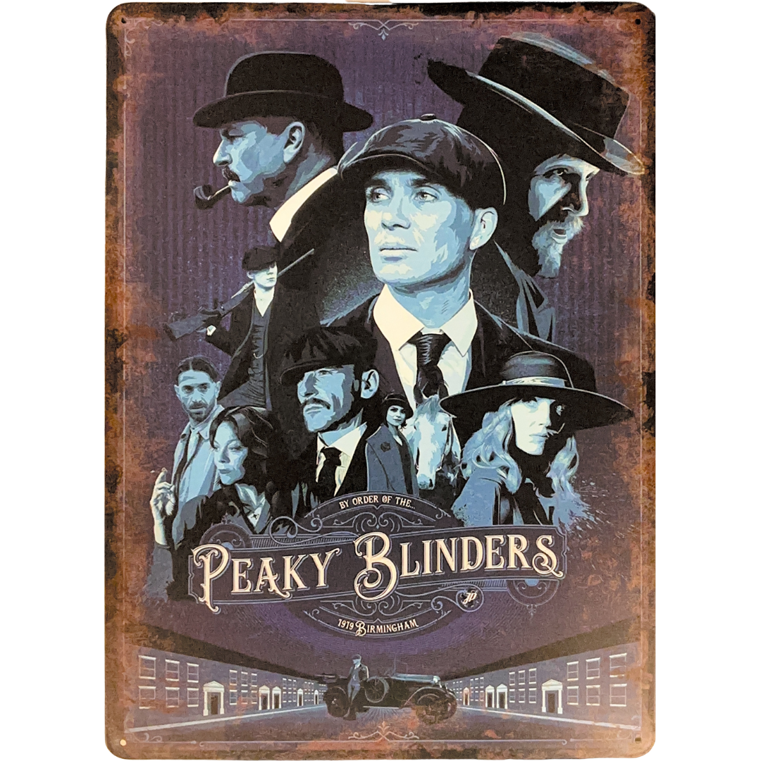 PEAKY BLINDERS T.V Show Tin Poster (30x40cm)