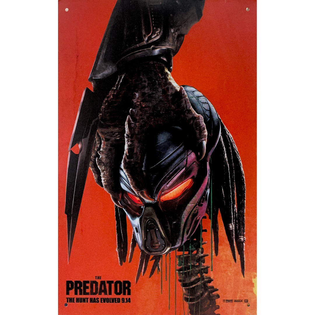 The Predator 2018 Film Tin Poster (20x30cm)