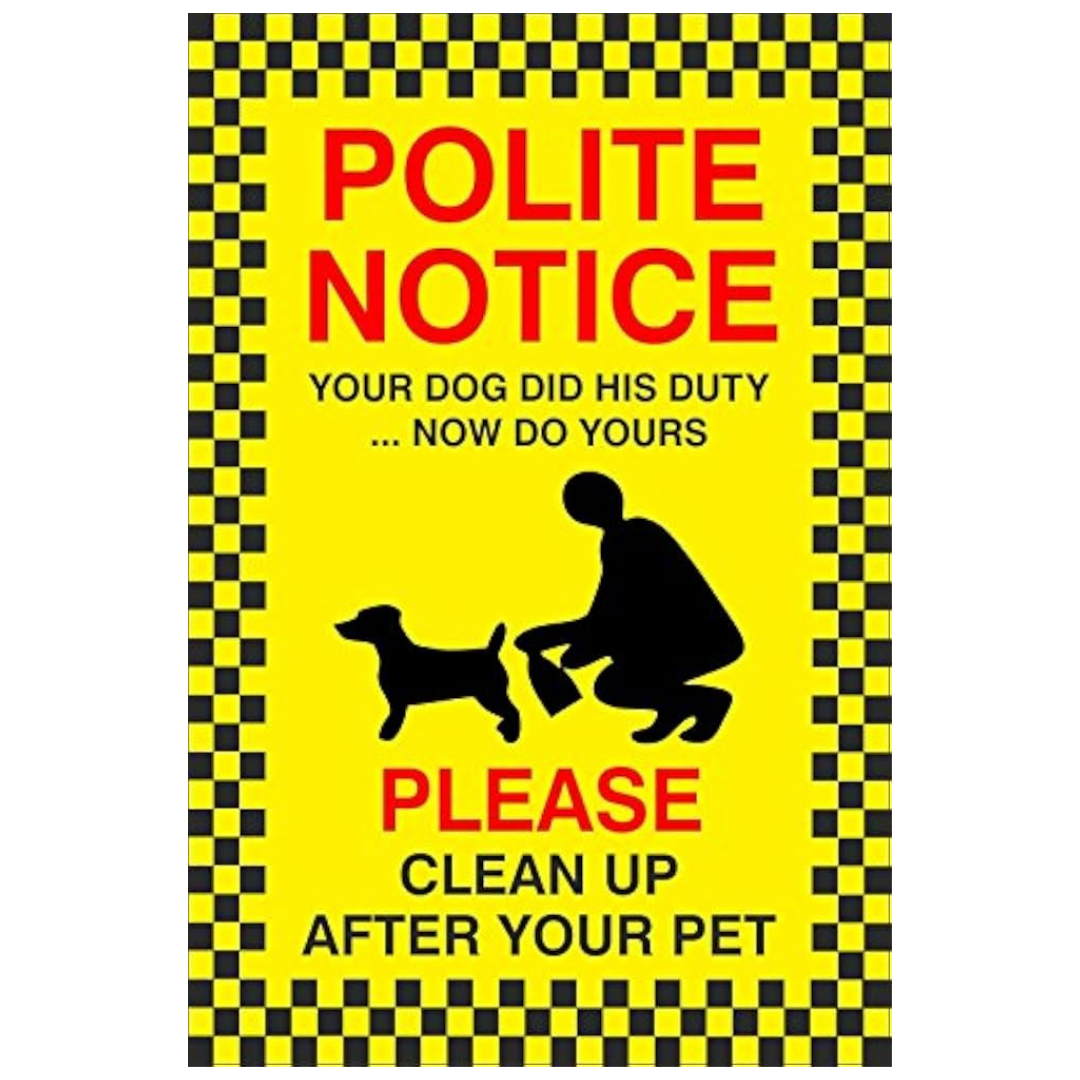 Police Notice Tin Poster (30x40cm)