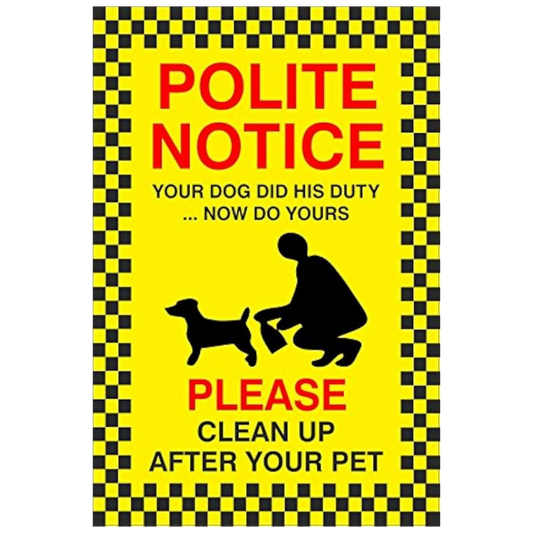 Police Notice Tin Poster (30x40cm)