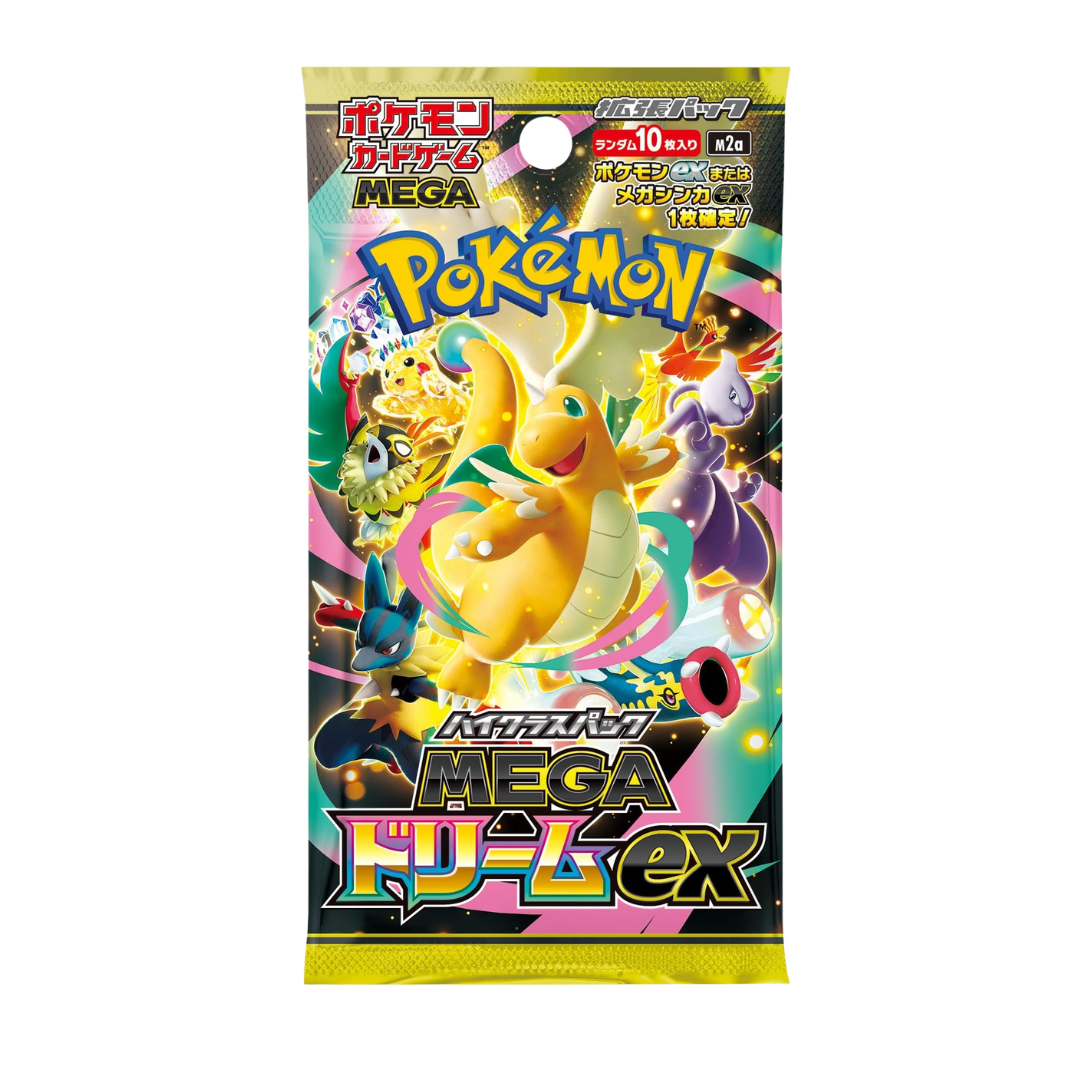 Mega Dream ex" high-class Booster Pack
(Japanese Pokemon Cards)