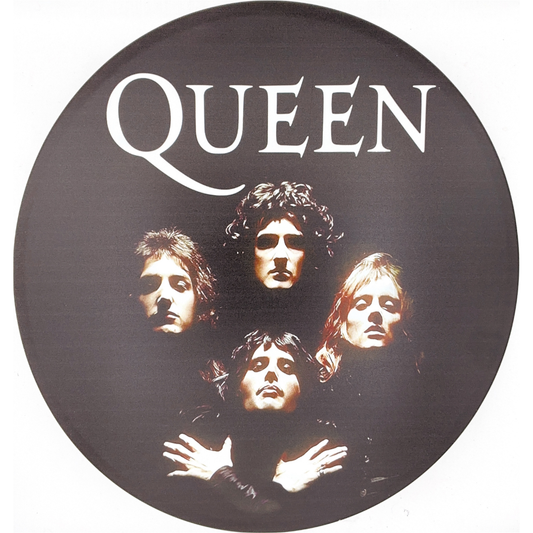Queen Round Tin Poster