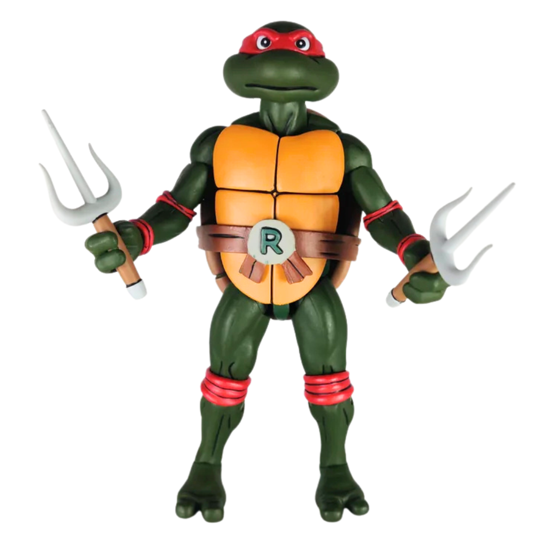 NECA (Teenage Mutant Ninja Turtles) Action Figure Raphael is Cool But Rude VHS 18 cm