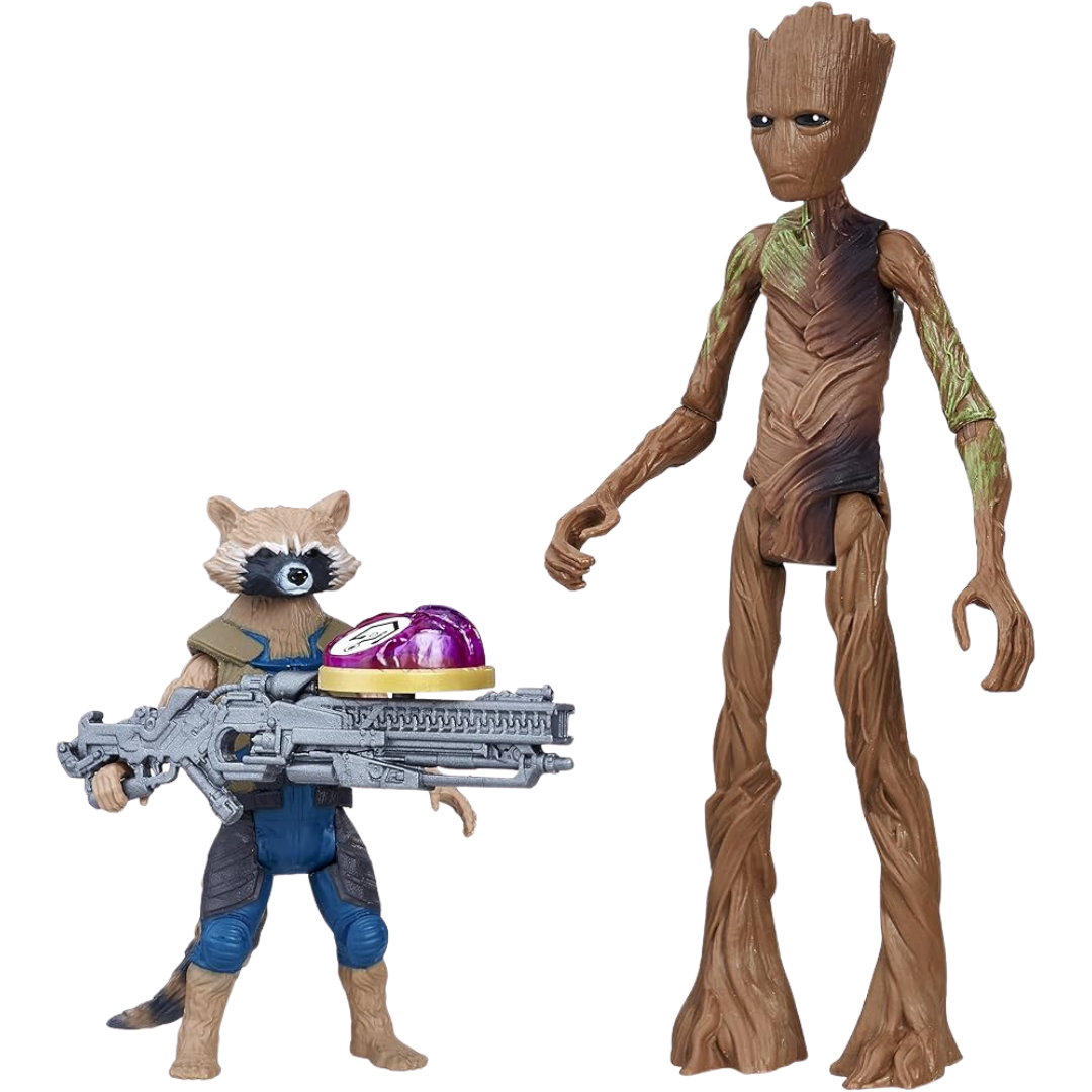 Hasbro - Rocket Raccoon & Groot Marvel Avengers (Infinity War)