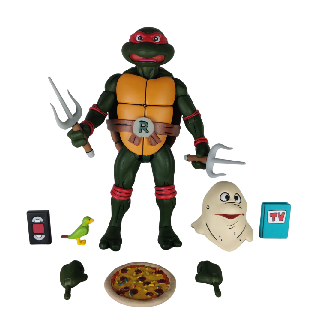NECA (Teenage Mutant Ninja Turtles) Action Figure Raphael is Cool But Rude VHS 18 cm