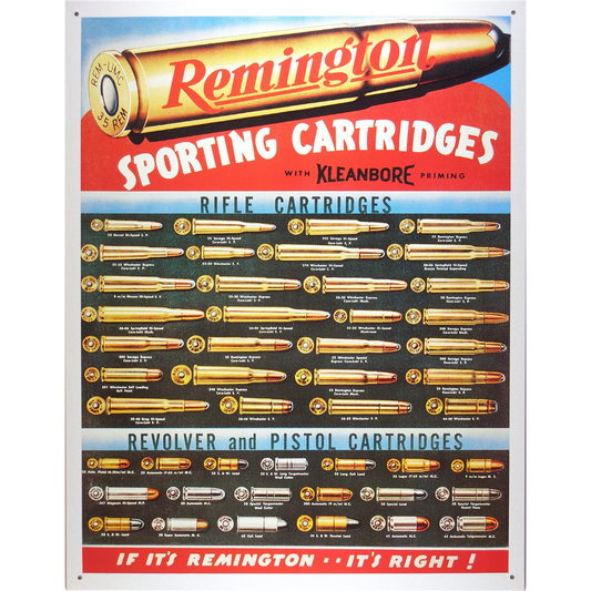 Remington Tin Poster (30cm x 40cm)