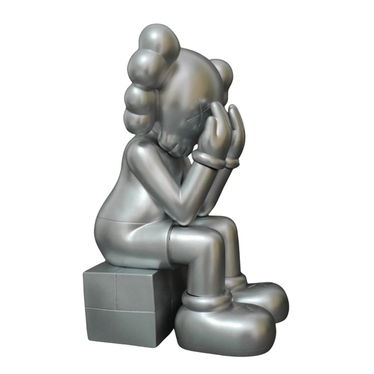 KAWS - Companion "Passing Through" (Silver)