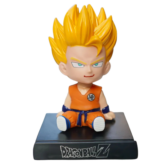 Super Saiyan Goku Bobble Head/ Phone Holder