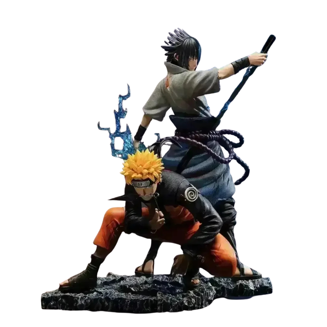 Naruto 16cm and Sasuke 26cm 2 in 1 Boxset Figure