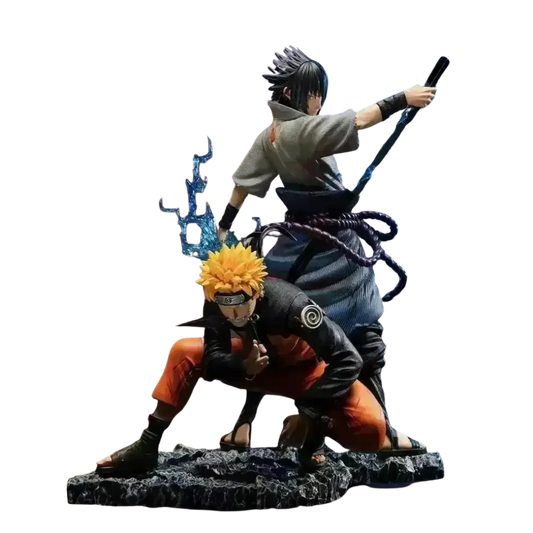 Naruto 16cm and Sasuke 26cm 2 in 1 Boxset Figure
