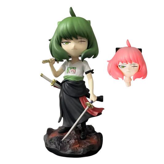 Anya Forger in Zoro Cosplay (Spy X Family) Figure