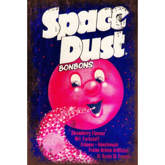 Space Dust Bonbons Tin Poster (30cm x 40cm)
