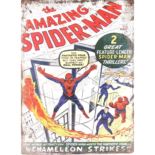 Amazing Spider-Man Comic #1 Tin Poster (30x40cm)