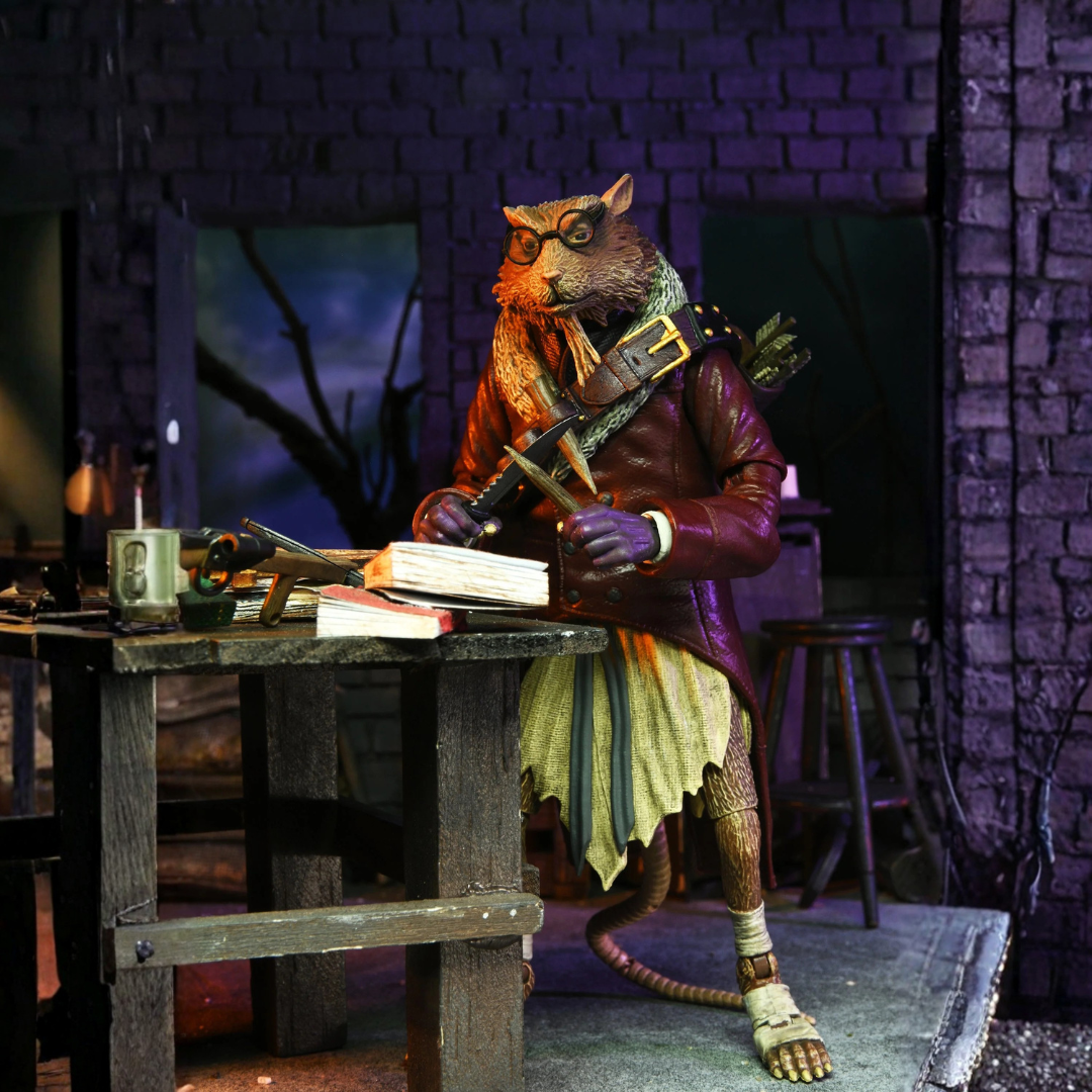 NECA Ultimate Splinter as Van Helsing (Universal Monsters x TMNT) Action Figure