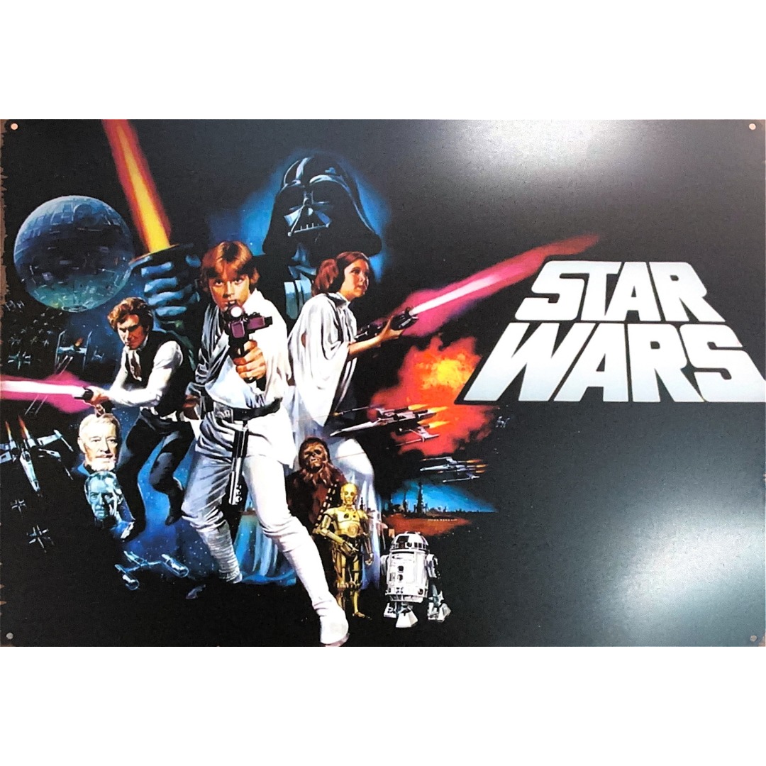 Star Wars Tin Poster (30x40cm)