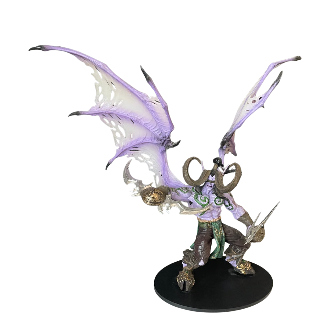DC Unlimited Blizzard Illidan Stormrage (World Of Warcraft) Deluxe Collector Figure