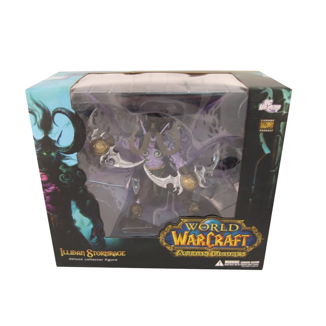 DC Unlimited Blizzard Illidan Stormrage (World Of Warcraft) Deluxe Collector Figure