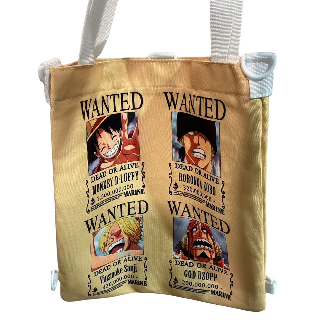 One Piece Wanted Tote Bag