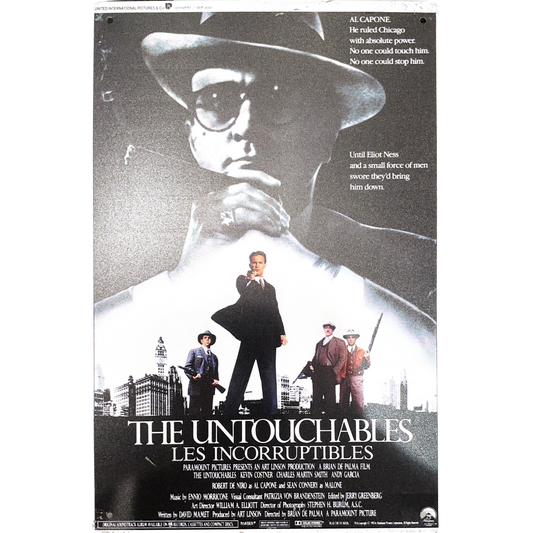 The Untouchables 1987 Dilm Tin Poster (20x30cm)