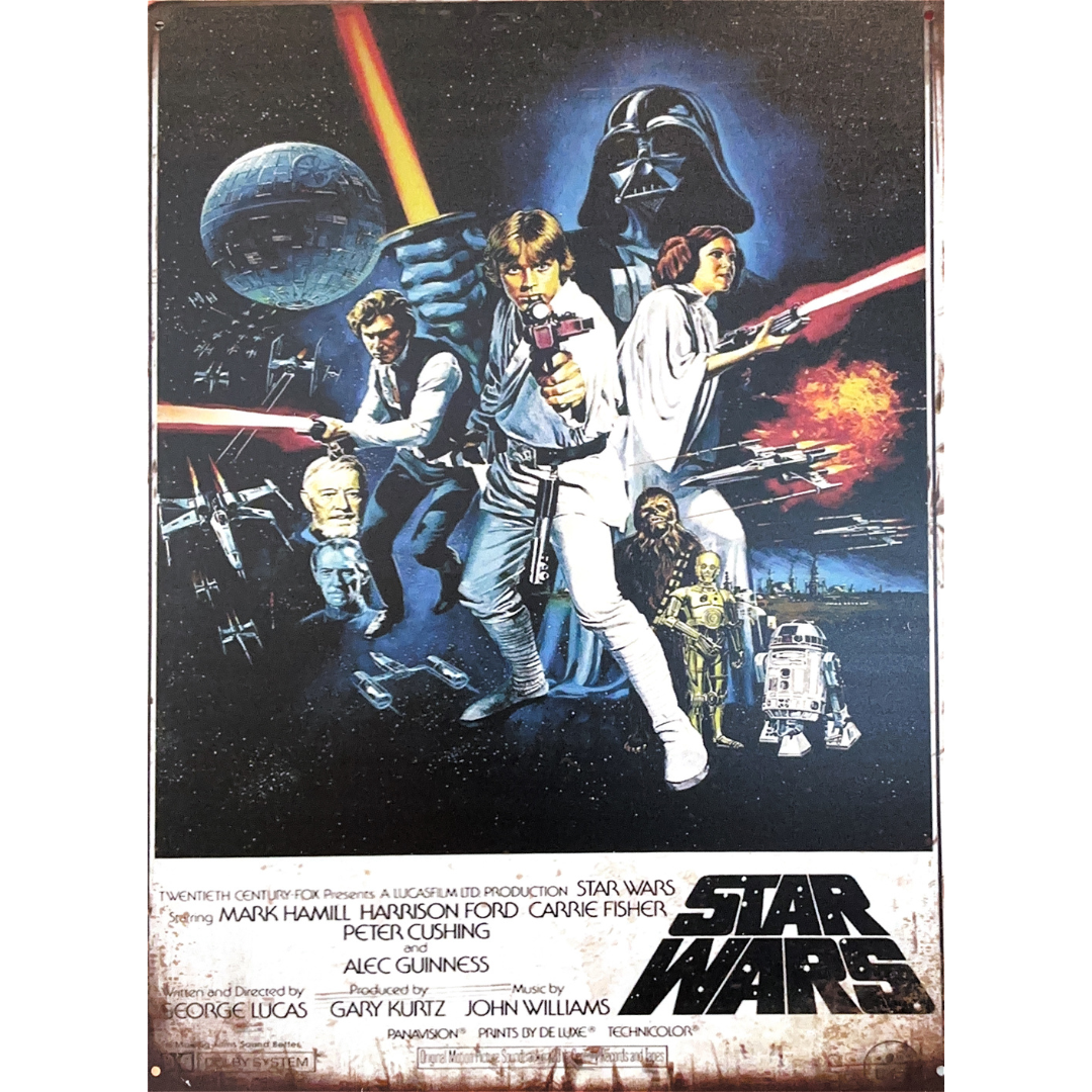 Star Wars Tin Poster (30x40cm)