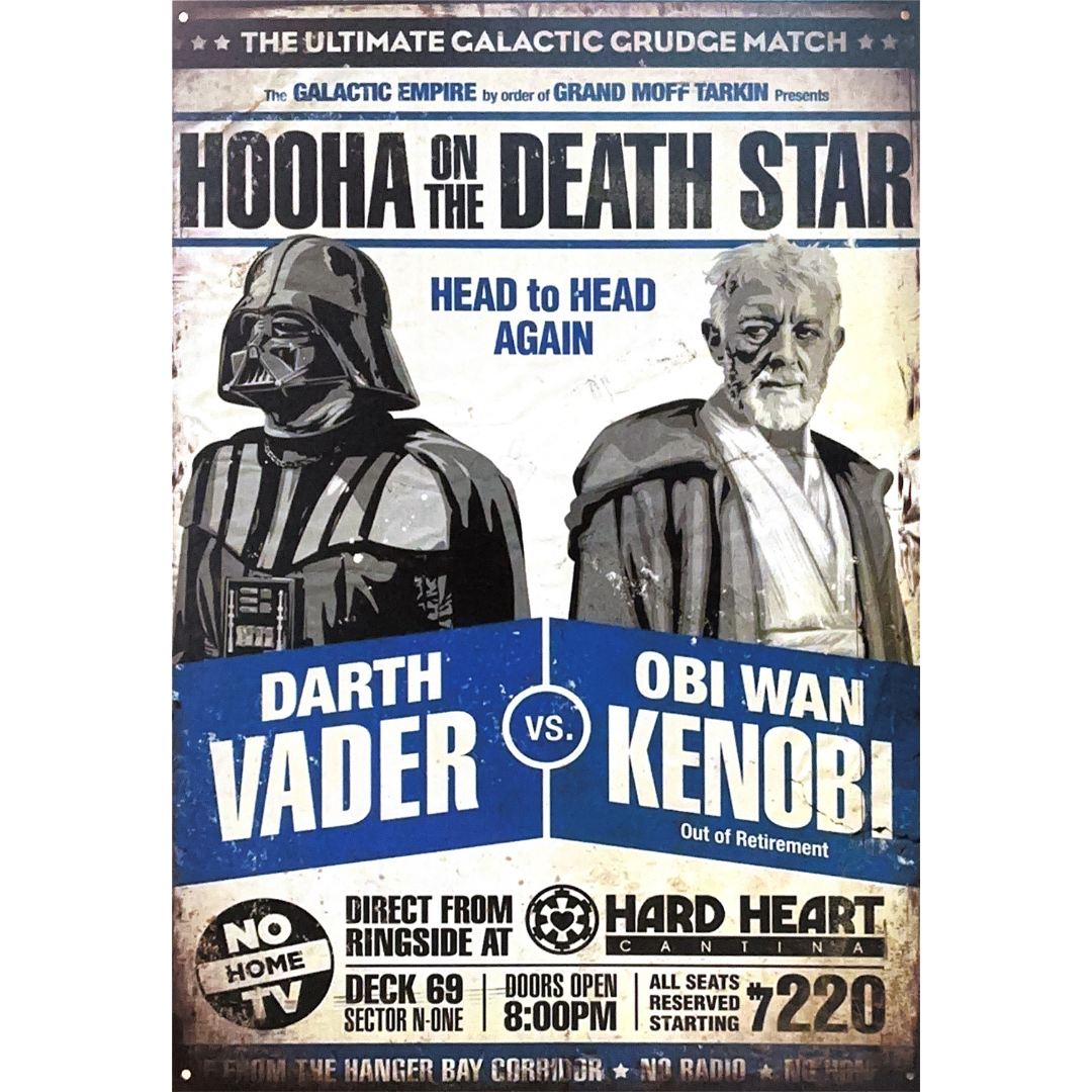 Star Wars Tin Poster (30x40cm)