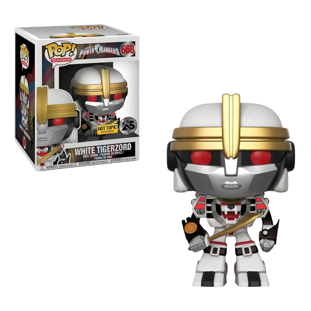 White Tigerzord (Power Rangers) Funko Pop Vinyl Figure 668