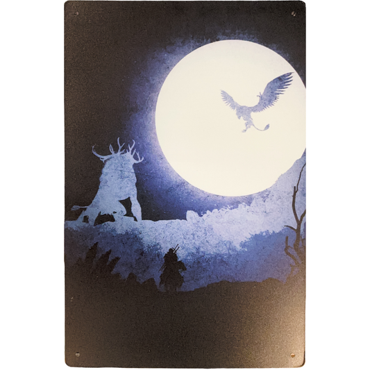 The Witcher 3: Wild Hunt Tin Poster (30x20cm)