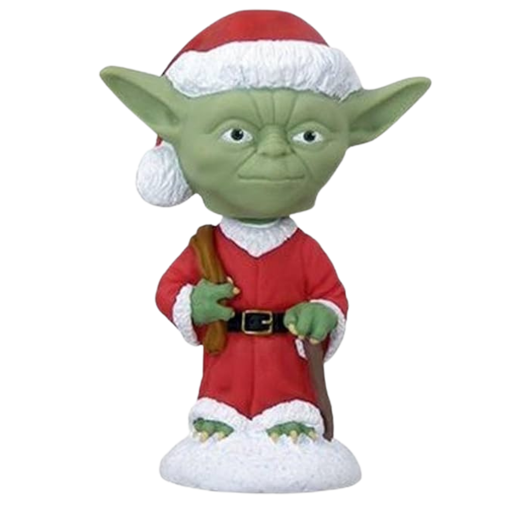 Holiday Yoda (Star Wars) Mini Wacky Wobbler